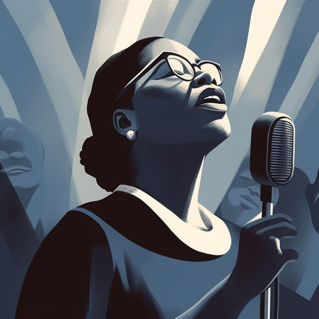 Lartuer_an_editorial_illustration_This_lady_sings_the_blues_exp